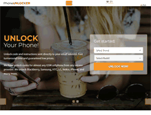 Tablet Screenshot of cellunlockcode.com